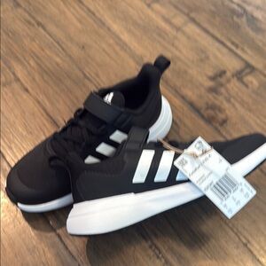 adidas Kids Black and White Sneakers